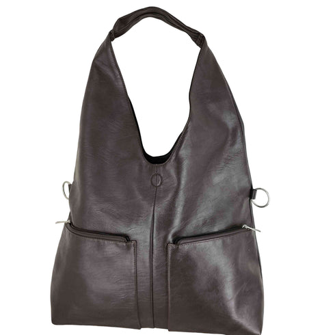 un/neu 24SS 2WAY BIG ポケットトライアングルバッグ レディース