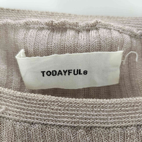 トゥデイフル TODAYFUL リブニット レディース