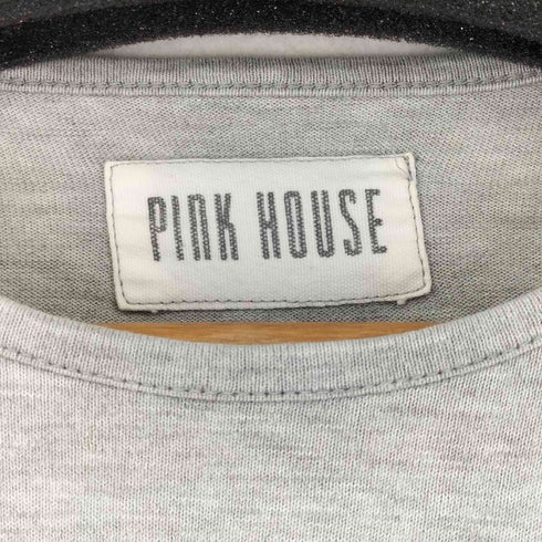 ピンクハウス PINK HOUSE フロントプリント L/S Tシャツ レディース