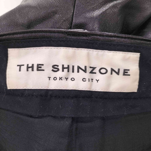 ザシンゾーン THE Shinzone 20SS フェイクレザー ショートパンツ レディース 36