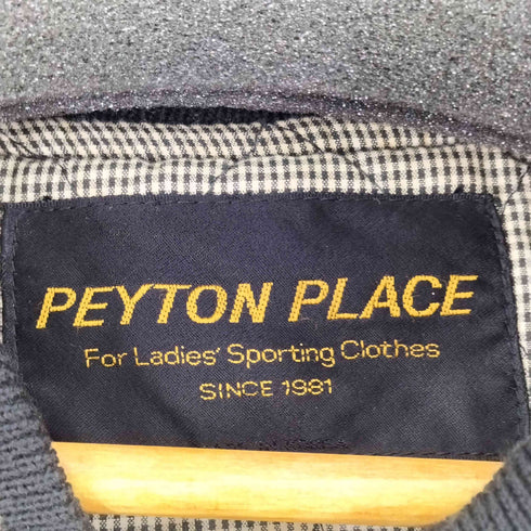 PEYTON PLACE 袖レザー スタジャン メンズ