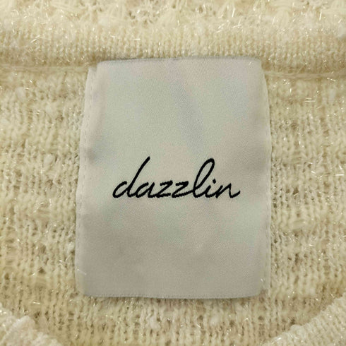 ダズリン dazzlin ツイードライクショートニットジャケット レディース FREE