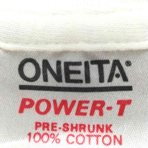 オニータ ONEITA 90S USA製 両面プリントTシャツ CROSS bike メンズ JPN:L