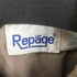 Repage 90S スエード レザー アクリル ニット 切替え ブルゾン メンズ import:XL
