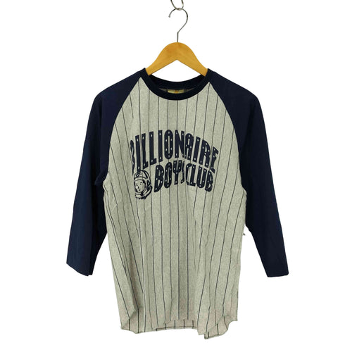 ビリオネアボーイズクラブ Billionaire Boys Club ストライプ柄 ラグラン カットソー メンズ