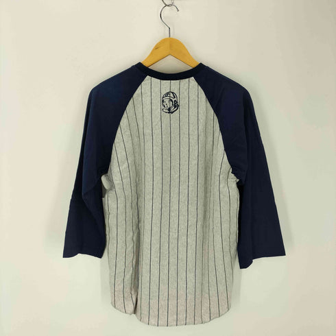 ビリオネアボーイズクラブ Billionaire Boys Club ストライプ柄 ラグラン カットソー メンズ