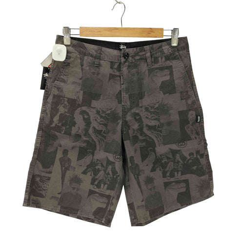 ステューシー Stussy 総柄ショーツ ヴィーナス SSリンク メンズ US:30-31