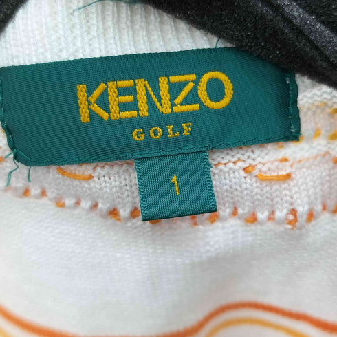 ケンゾー KENZO ボーダー ニットベスト レディース JPN:1