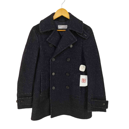エトネ Etonne コットンウール ダブルブレストジャケット ピーコート LEOMASTER メンズ JPN:S