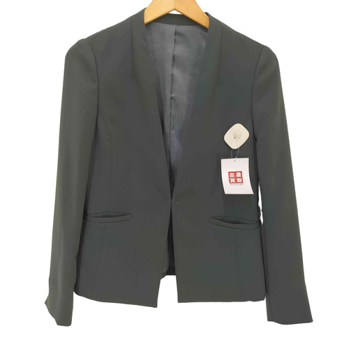 ユナイテッドアローズグリーンレーベルリラクシング UNITED ARROWS green label relaxing D ノーラペル ジャケット レディース 36