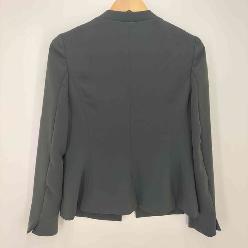 ユナイテッドアローズグリーンレーベルリラクシング UNITED ARROWS green label relaxing D ノーラペル ジャケット レディース 36