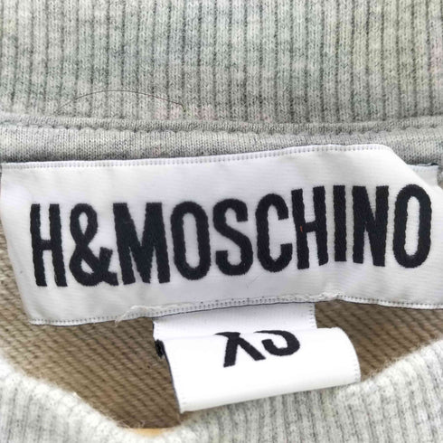 モスキーノ MOSCHINO コラボキャラクタースウェット レディース JPN:XS