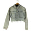 ザラ ZARA カットオフデニムジャケット レディース import:XS
