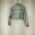 ザラ ZARA カットオフデニムジャケット レディース import:XS