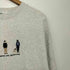 ティーケータケオキクチ tk. TAKEO KIKUCHI 3人刺繍裏毛プルオーバー メンズ