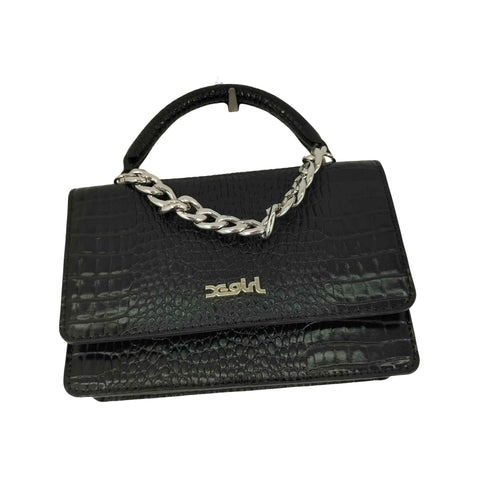 エックスガール X-girl FAUX CROC 2WAY MINI BAG レディース