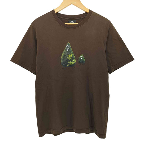 ピーエスポールスミス PS Paul Smith プリント S/S クルーネックTシャツ メンズ import:L