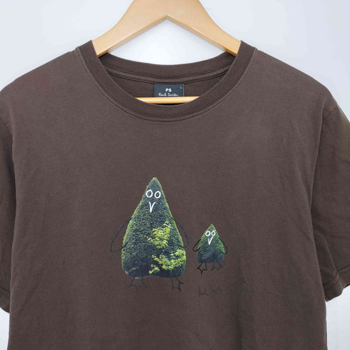 ピーエスポールスミス PS Paul Smith プリント S/S クルーネックTシャツ メンズ import:L