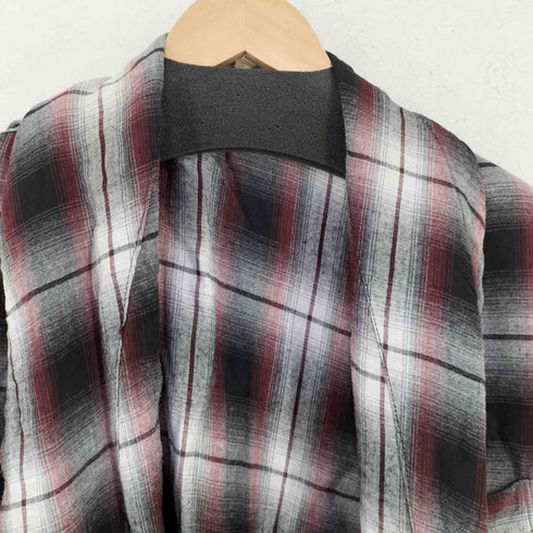 MAJESTIC 50-60s MADE IN CANADA オンブレチェック ショールカラーガウン メンズ import:S