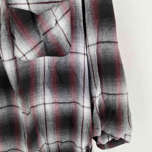 MAJESTIC 50-60s MADE IN CANADA オンブレチェック ショールカラーガウン メンズ import:S