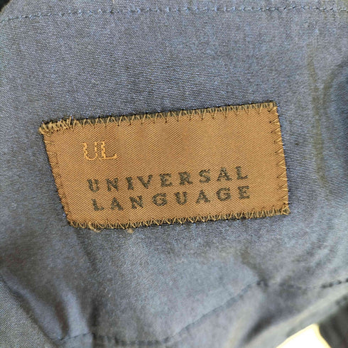 ユニバーサルランゲージ UNIVERSAL LANGUAGE 2Bコットンテーラードジャケット 光沢 メンズ JPN:S