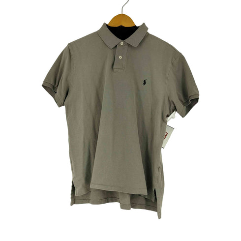 ポロバイラルフローレン Polo by RALPH LAUREN CUSTOM FIT スモールポニー刺繍 S/S ポロシャツ メンズ JPN:L