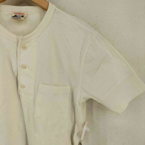 グラッドハンド GLADHAND STANDARD HENRY NECK POCKET S/S T-SHIRTS メンズ JPN:S