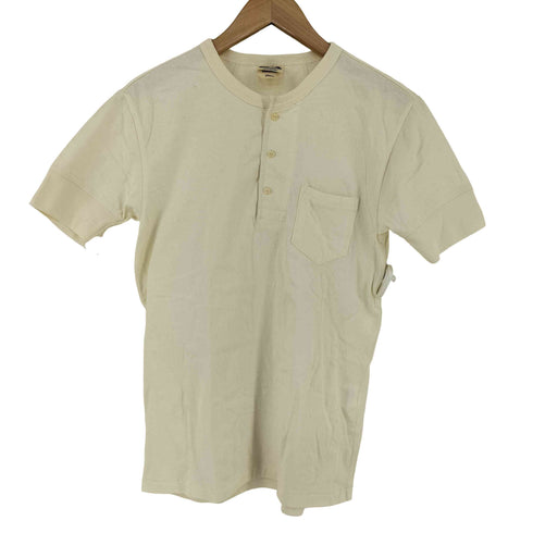 グラッドハンド GLADHAND STANDARD HENRY NECK POCKET S/S T-SHIRTS メンズ JPN:S