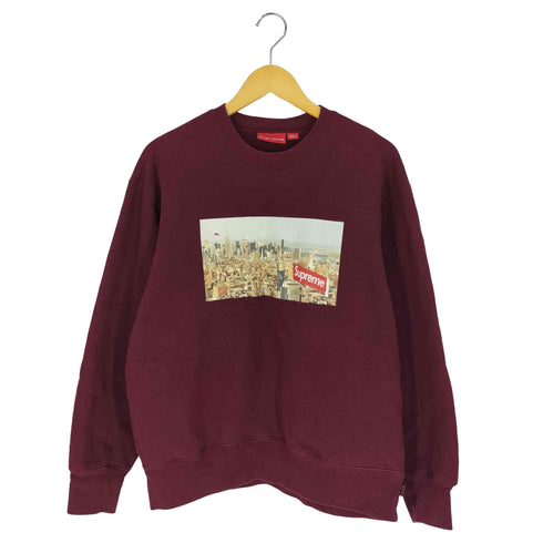 シュプリーム Supreme Aerial Crewneck エアリアル クルーネック スウェット メンズ import:S