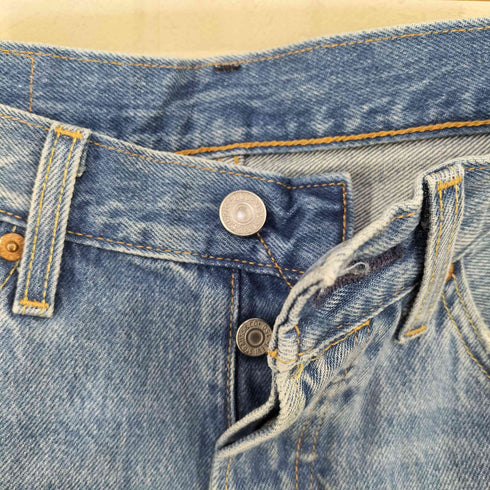 リーバイス Levis 150周年モデル ダメージ加工 ボタンフライ レギュラーストレート メンズ 29x32