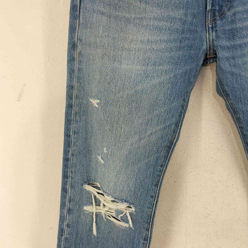 リーバイス Levis 150周年モデル ダメージ加工 ボタンフライ レギュラーストレート メンズ 29x32