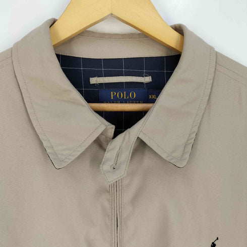 ポロラルフローレン POLO RALPH LAUREN 裏地チェック ポニー刺繍 スイングトップ スウィングトップ メンズ import:XXL