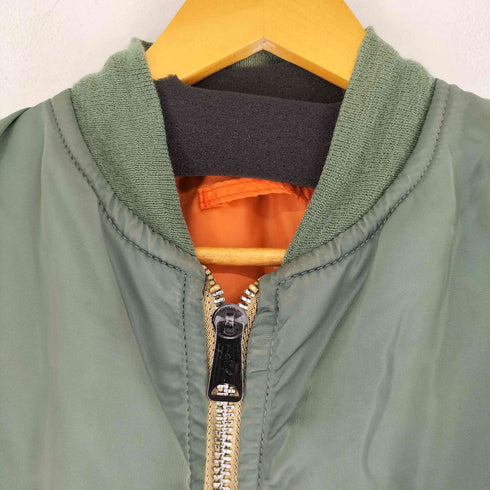 アルファインダストリーズ ALPHA INDUSTRIES 90S MA-1 フライトジャケット IDEALジップ メンズ