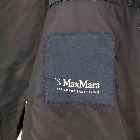 エスマックスマーラ S Max Mara ジップアップ ストレッチ シェルジャケット レディース 38