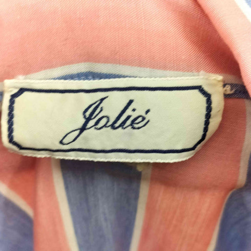 90S JOLIE ストライプ S/S シャツワンピース レディース