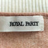 ロイヤルパーティー ROYAL PARTY ブロックチェック デザインボタン ロングカーディガン レディース FREE