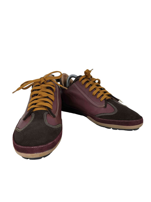 ディースクエアード DSQUARED2 MOTHER FUCKIN MOUNTAINEER レザースニーカー メンズ 41