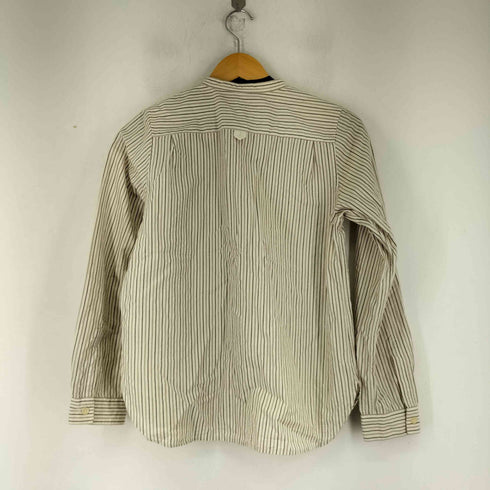 エムエイチエル MHL. ストライプ L/S バンドカラーシャツ レディース JPN:1