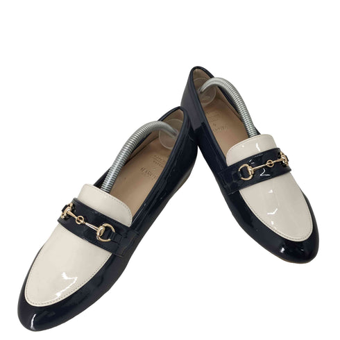 ハルタ HARUTA エナメルビット付フラットローファー メンズ JPN:25