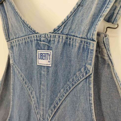 リバティ LIBERTY ウォッシュド デニム オーバーオール メンズ 46