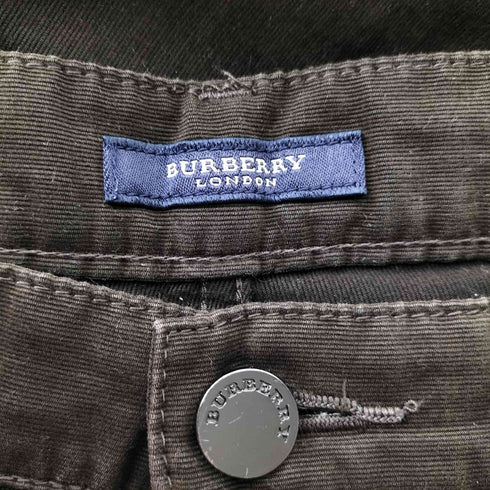 バーバリーロンドン BURBERRY LONDON ストレート コットン チノパンツ メンズ UK:32-33