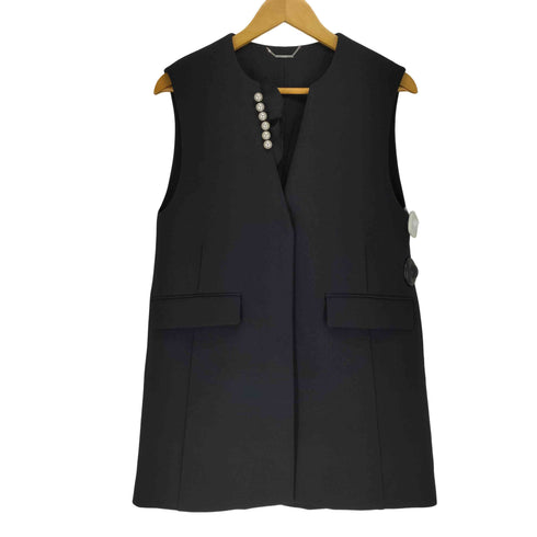 セルフォード CELFORD 24SS フリルパールネックロングジレ レディース ONE SIZE