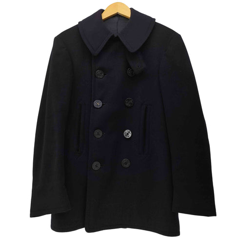 ユーエスネイビー U.S.NAVY 40S NAVAL CLOTHING FACTORY製 錨ボタン Pコート ピーコート メンズ