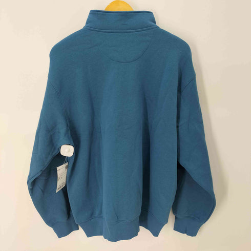 ムジルシリョウヒン 無印良品 ハーフジップスウェットシャツ メンズ JPN:M