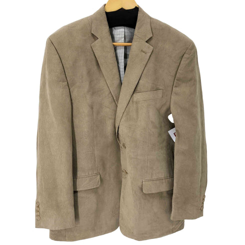 ローレンラルフローレン LAUREN RALPH LAUREN 裏地チェック スエード 2Bテーラードジャケット メンズ 42R