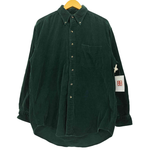 エルエルビーン L.L.Bean 80-90S コーデュロイ ボタンダウン L/S シャツ メンズ MED