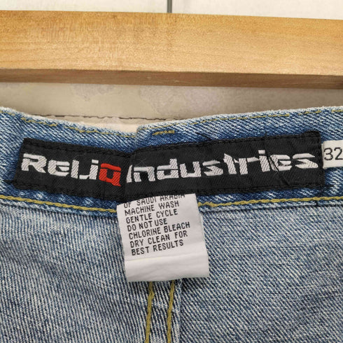 RELIQ INDUSTRIES デニムカーゴショーツ メンズ 32