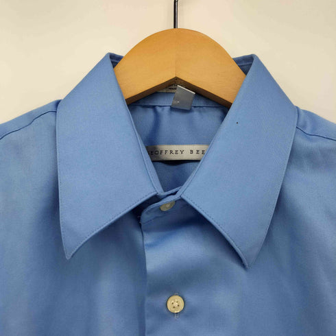 ジェフリービーン GEOFFREY BEENE サテン レギュラーカラー L/S シャツ メンズ import:M