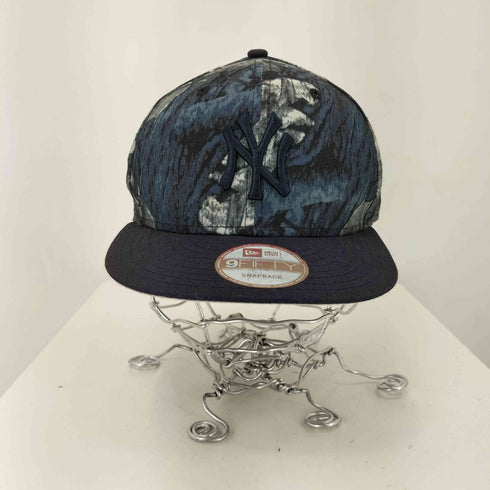 ニューエラ NEW ERA フロントロゴ刺繍 総柄 6パネル ベースボールキャップ 9FITY メンズ 7 1/2