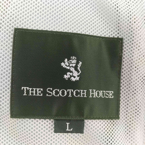 ザスコッチハウス The Scotch House 裏地メッシュ スタンドカラージャケット メンズ import:L